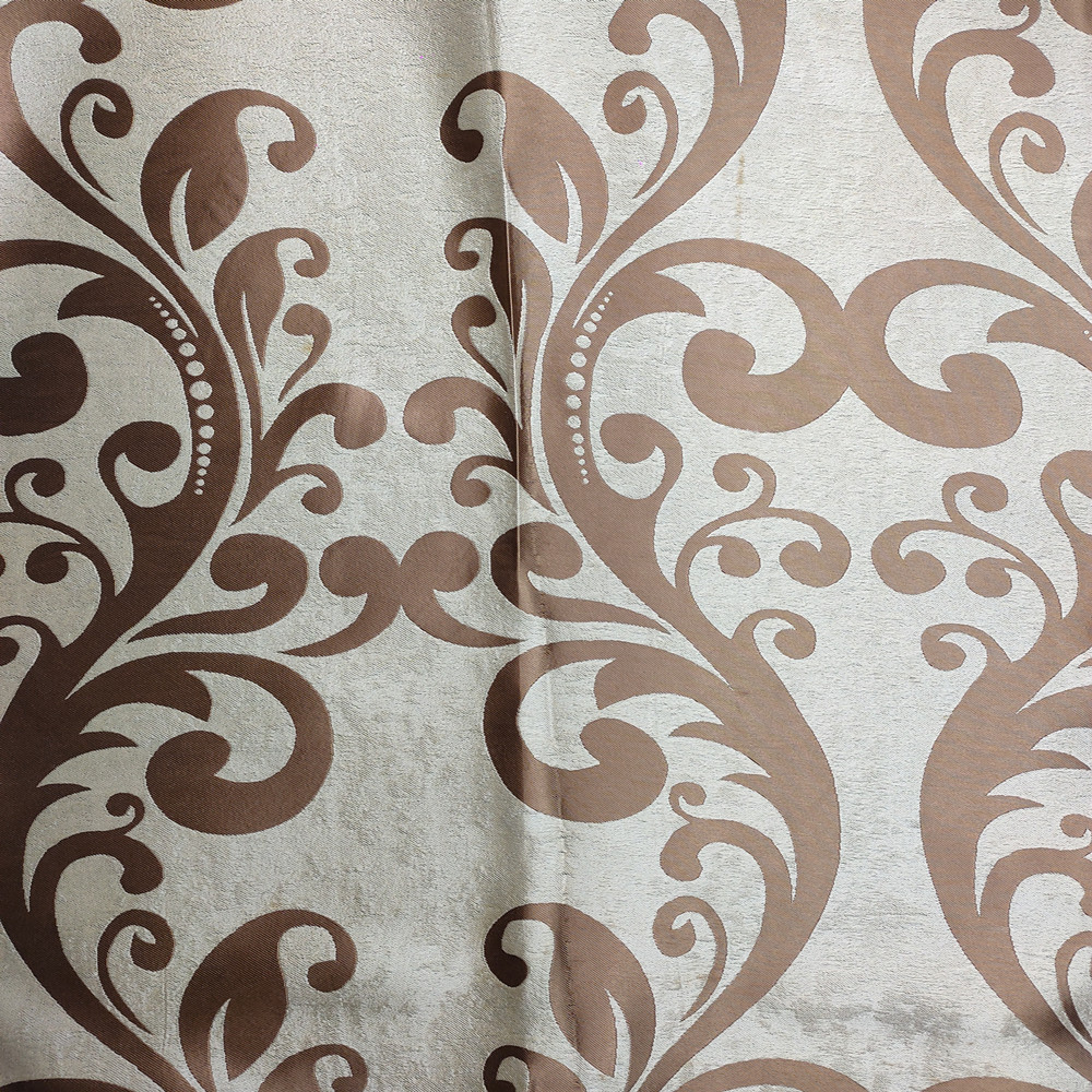 Insulated  Polyester Jacquard Blackout Curtain Fabric for Living Room