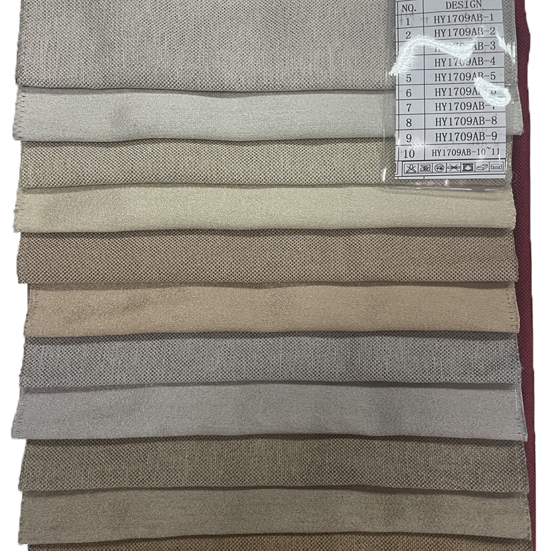  Polyester Plain Color Blackout Curtain Fabric Insulated Drapes for Living Room