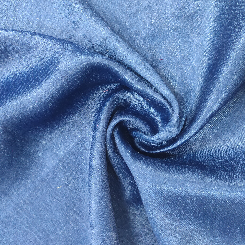 220GSM Weight Cheap  Polyester Plain Fleece Blackout Curtain Fabric