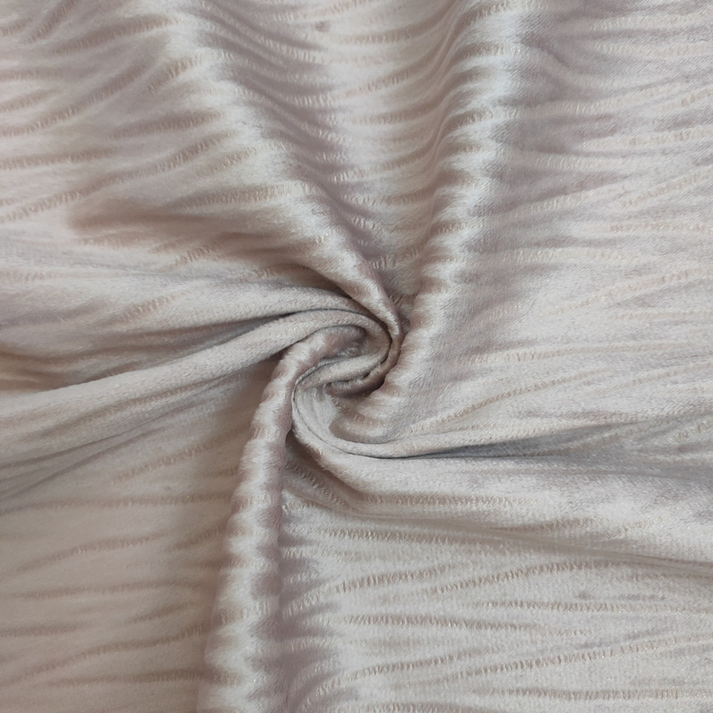 Soft Polyester Glue Pressing Holland Velvet Fabric for Curtain