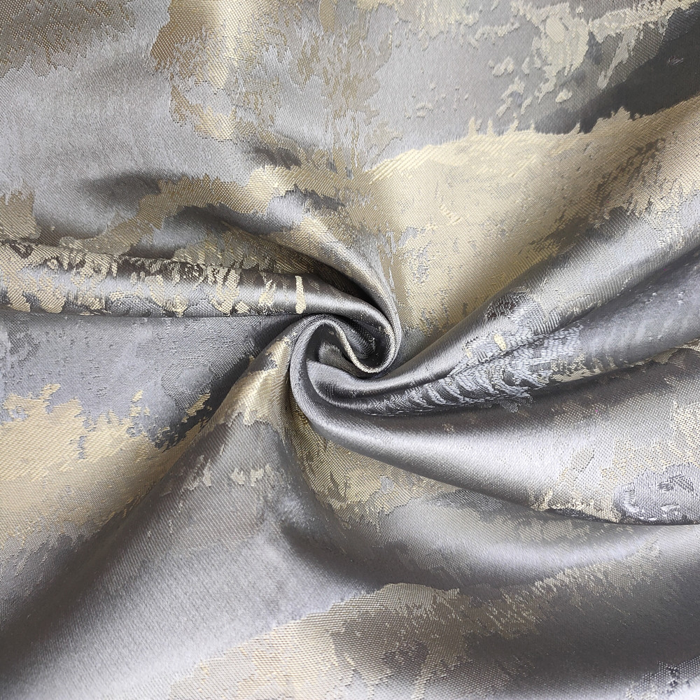 Cheap High Quality Polyester High Density Brocade Jacquard Curtain Fabric 