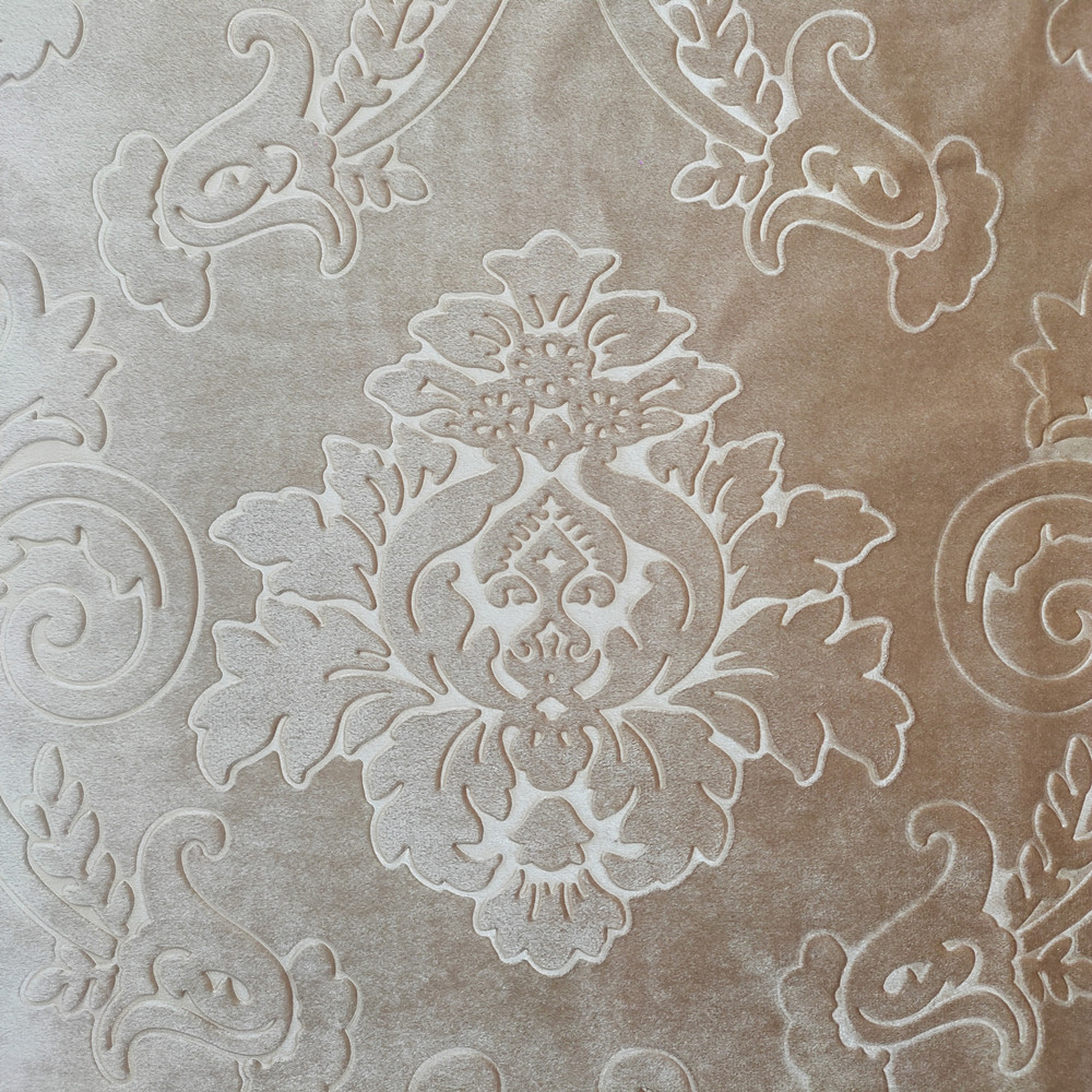 Made to Measure Super Soft 3D Embossed Italian Velvet Curtain Fabric 