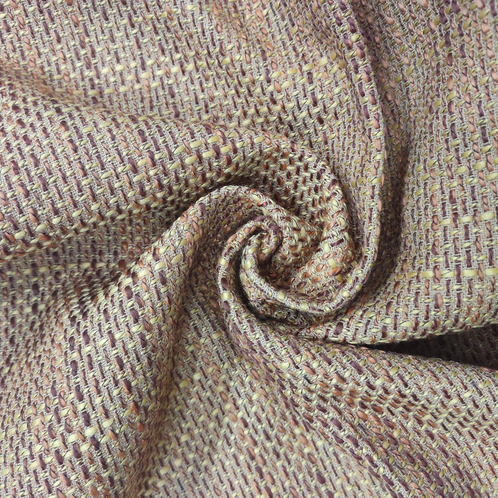 320GSM Elegant Big Belly Hemp Polyester Imitation Linen for Sofa Fabric