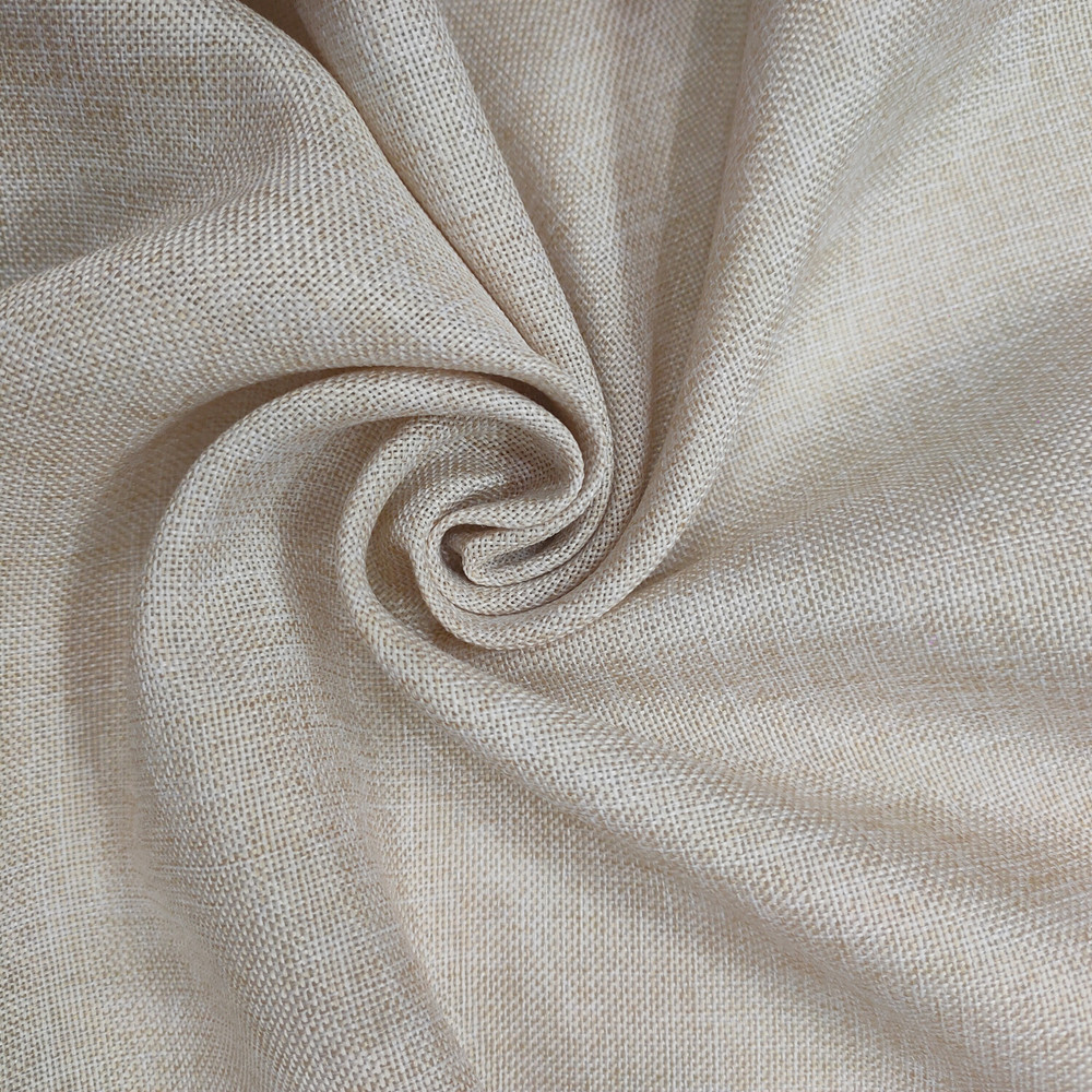 Cheap Polyester Imitation Linen Sofa Upholstery Fabric 