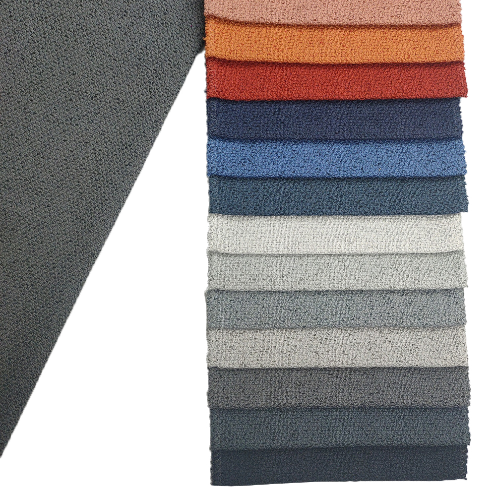 360GSM Plain Color Imitation Linen Fabric for Sofa Wholesale