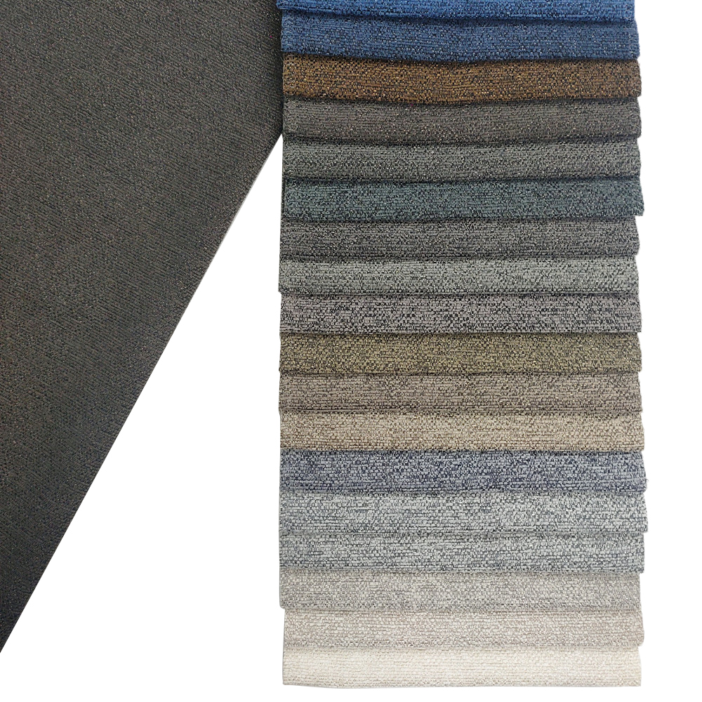 Polyester Multicolor Options Plain Velvet Fabric for Sofa