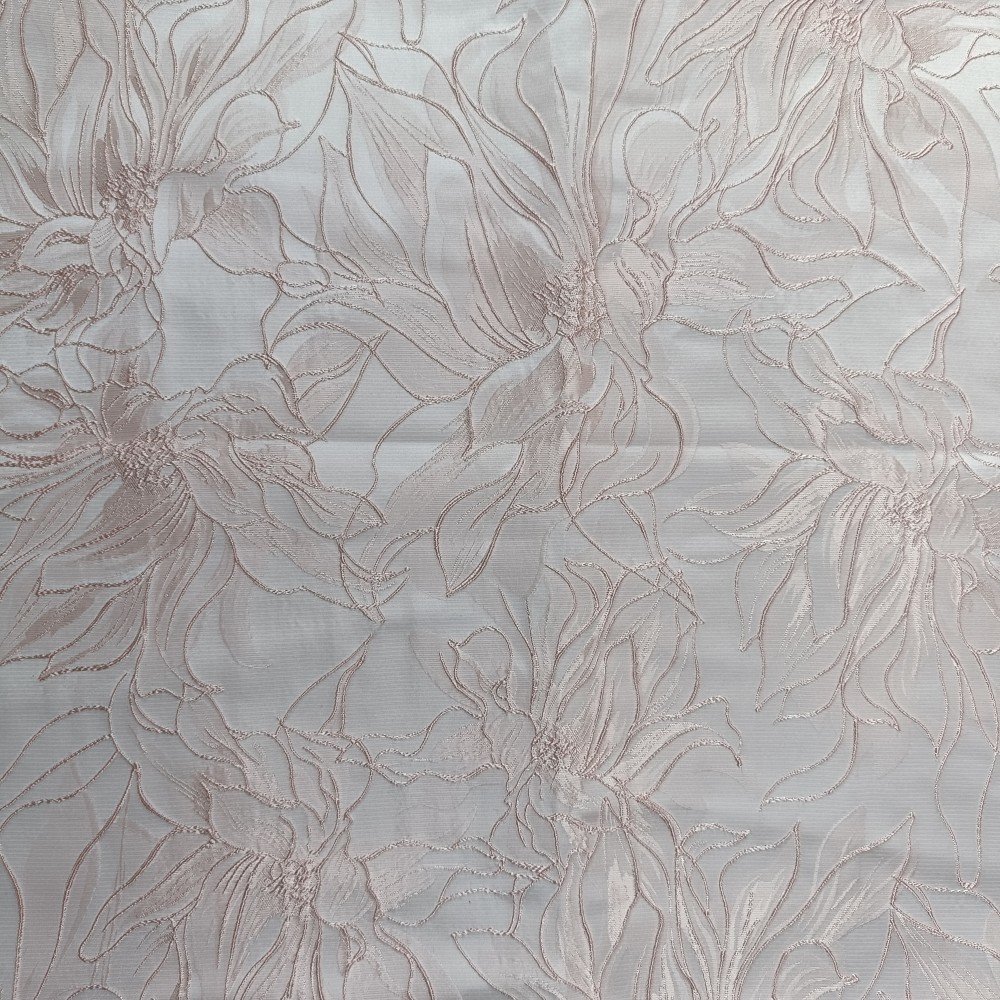 Polyester Breathable 3D Patterned Brocade Jacquard Fabric For Curtains Cushions Sofas Garments