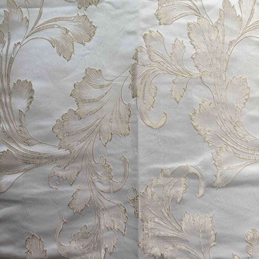 Polyester Luxury Exquisite 3D Brocade Jacquard Fabric For Curtains Cushions Sofas Garments